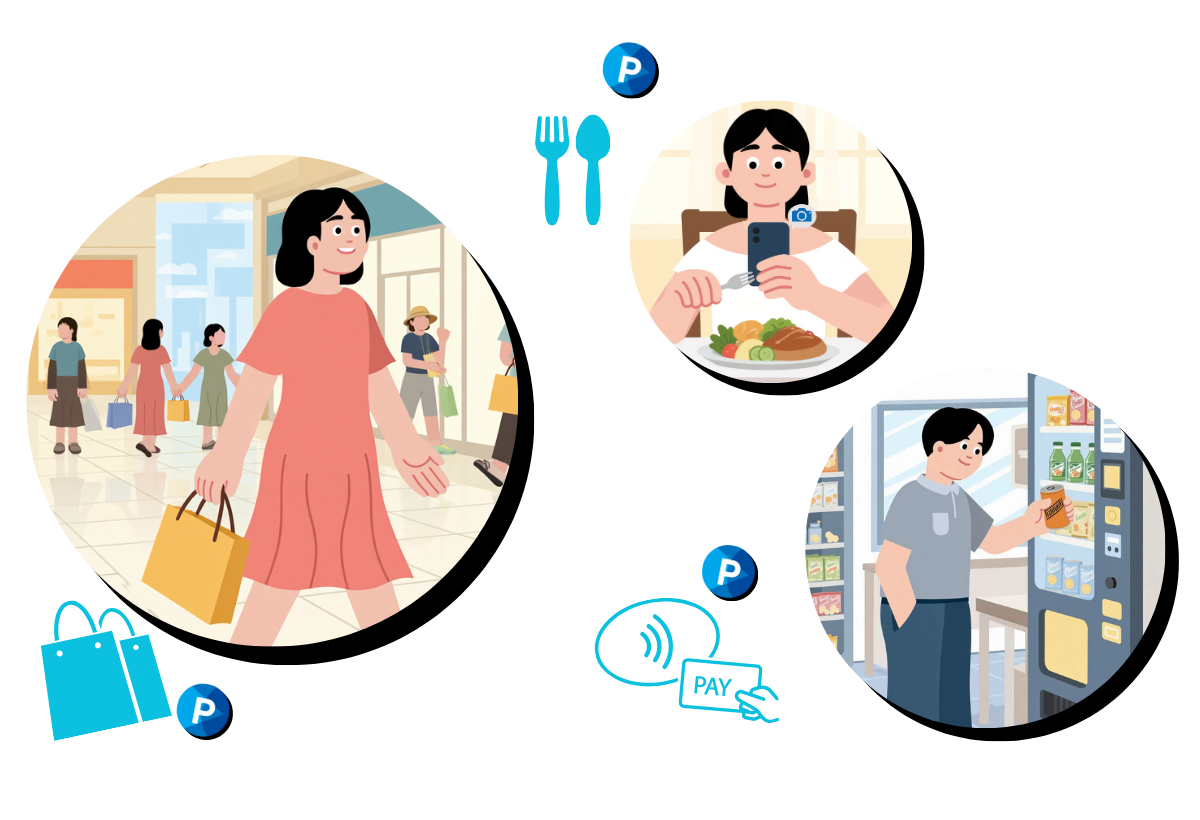 外で使えるイメージ